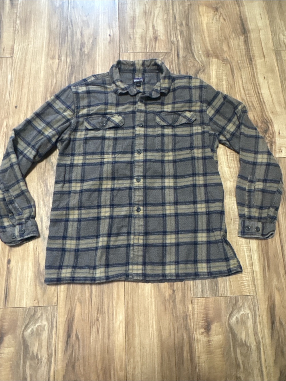 Patagonia Fjord Flannel Shirt Mens L